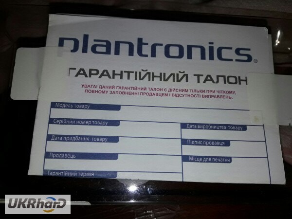Фото 5. Продам Bluetooth-гарнитуру Plantronics ML18