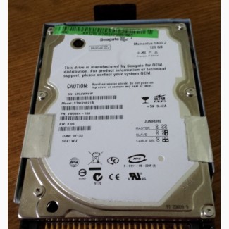 Продам жесткий диск для ноутбука IDE 120GB