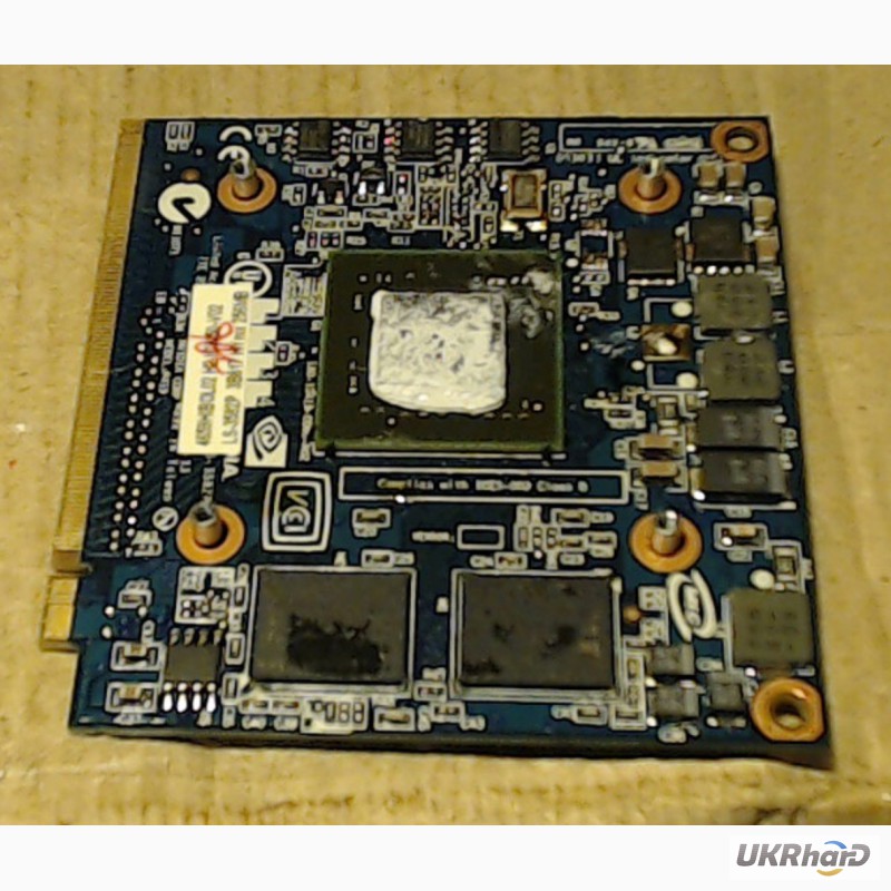 Фото 4. Видеокарта для ноутбука NVidia GeForce 8400m