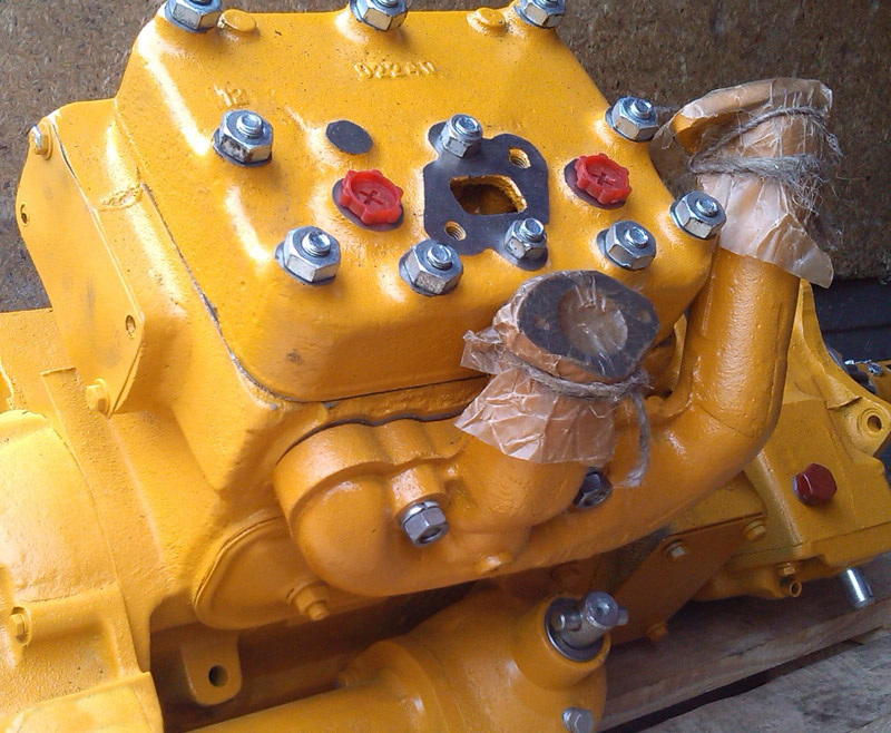 Фото 4. Пусковой двигатель ПД-23 на бульдозер Т-130, Т-170