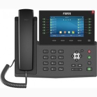 Fanvil X7C, sip телефон з 5-дюймовим екраном, 20 SIP-акаунтів, PoE