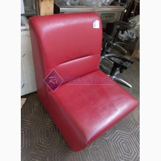 Диван-кресло б/у красный для кафе