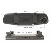 Зеркало регистратор DVR L900 Full HD с выносной камерой заднего вида