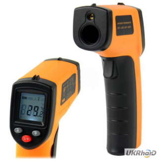 Лазерный термометр пирометр GM 320-EN (SRG320)-50 +330 С