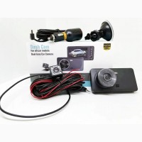Видеорегистратор DVR Dash Cam T695 c 3-мя камерами