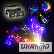 Анимационная полноцветная лазерная установка Reke 500 RGB
