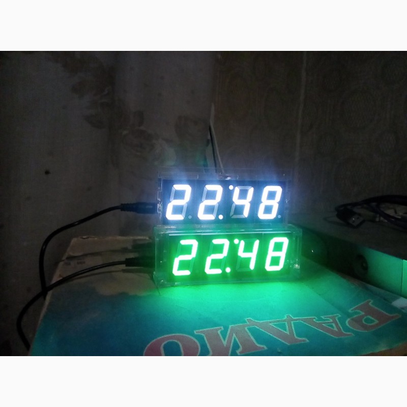 Фото 3. Часы электронные LED DIY KIT