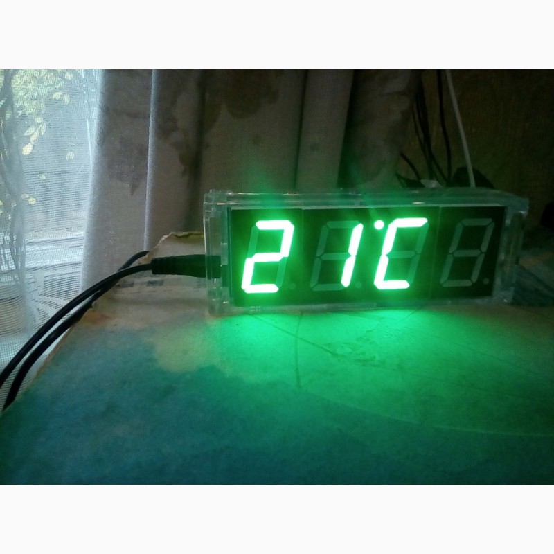 Фото 4. Часы электронные LED DIY KIT