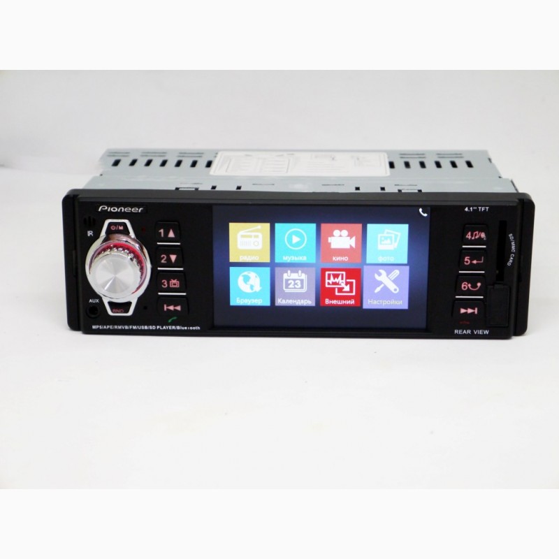 Фото 3. Магнитола Pioneer 4204 ISO - экран 4, 1#039;#039;+ DIVX + MP3 + USB + SD - RGB подсветка