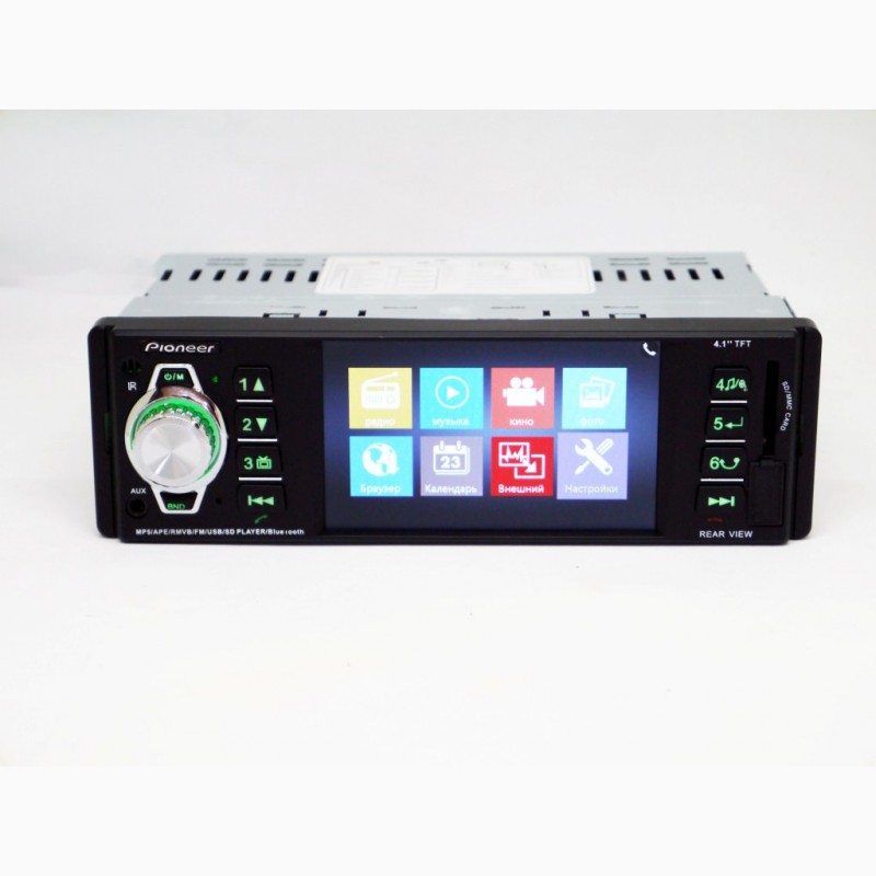Фото 4. Магнитола Pioneer 4204 ISO - экран 4, 1#039;#039;+ DIVX + MP3 + USB + SD - RGB подсветка