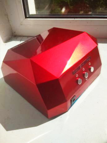 Фото 6. УФ-ЛЕД сенсорная лампа для сушки ногтей LED + CCFL 36 Вт, со склада