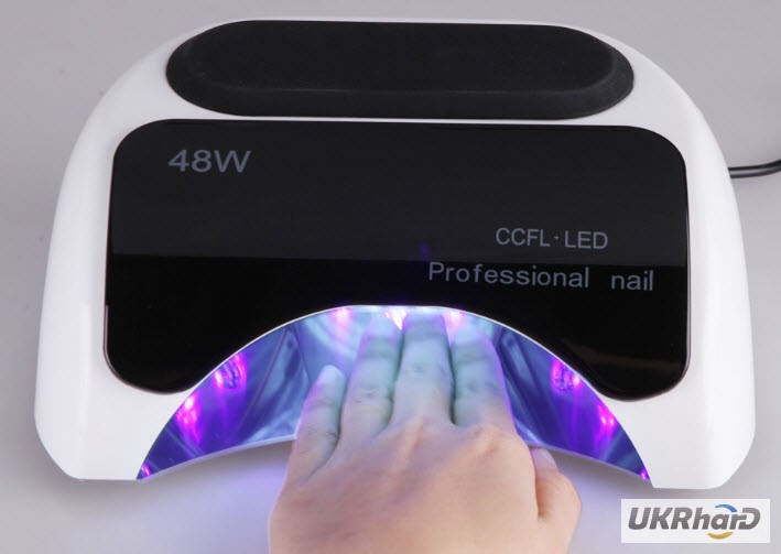 48 Ватт гибридная CCFL+LED ультрафиолетовая лампа с датчиком (сенсором) руки