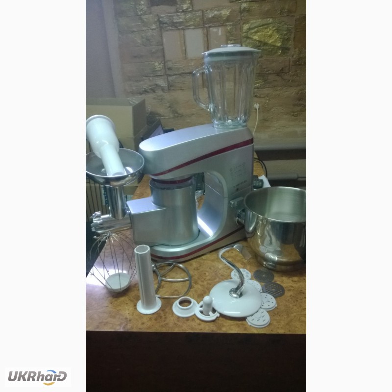 Фото 7. Кухонная машина, комбаин scheffler xh867 4 в 1: мясорубка, блендер, тестомес, миксер