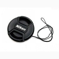 Передняя крышка для объектива Nikon 52 mm. со шнурком для Nikon D3000 D3100 D3200