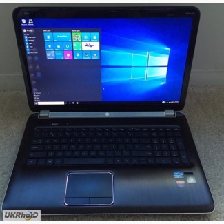 HP Pavilion dv7t 6100 Quad Core 17 Laptop 8GB RAM 750GB Windows-10 Pro