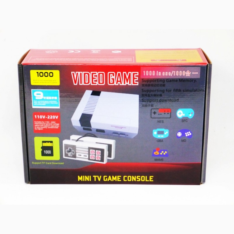 Фото 2. Mini TV Game Console 1000 игр NES SFC GBA MD MAME (аналог Nintendo Entertainment System)