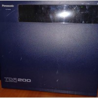 Panasonic KX-TDA200UA, цифрова атс, 16 міських/ 8 системних/ 120 внутр.аналогових портів