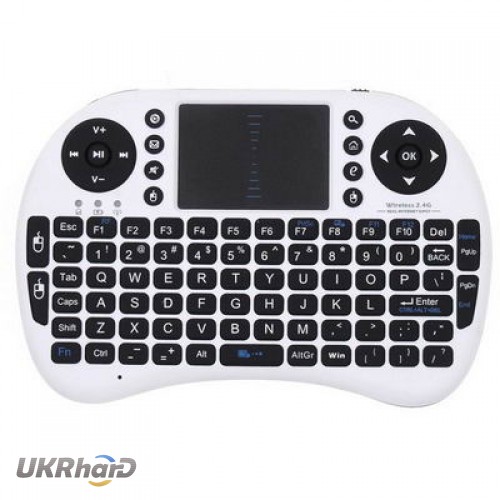 Фото 3. Беспроводная мини клавиатура с тачпадом Rii mini I8 (MWK 08) ENG/RUS