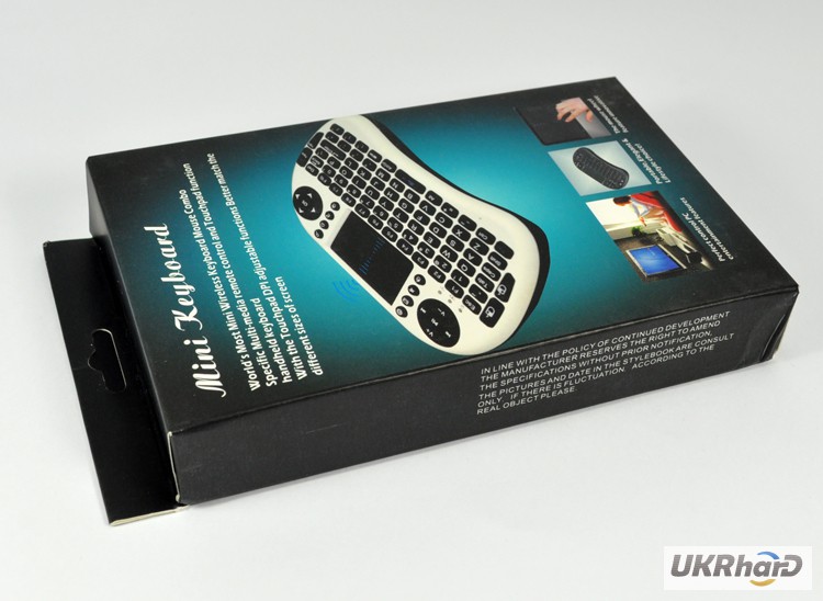 Фото 5. Беспроводная мини клавиатура с тачпадом Rii mini I8 (MWK 08) ENG/RUS