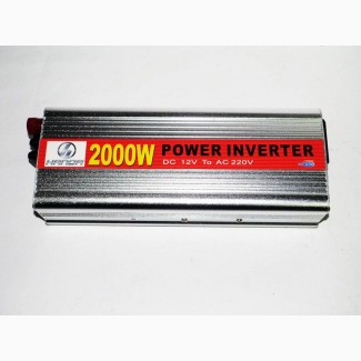 Преобразователь (инвертор) 12V-220V 2000W silver