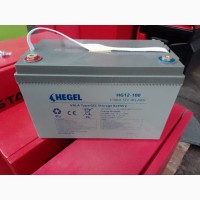 Продам гелевий акумулятор HEGEL HG12V100Ah для безперебійного живлення