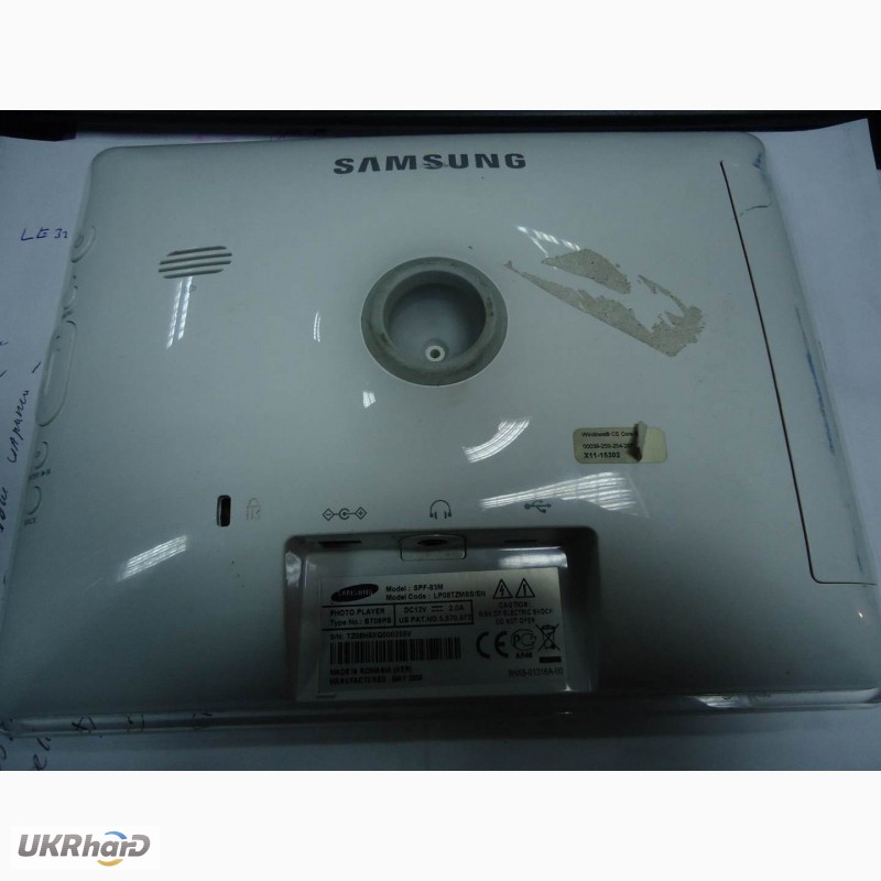 Фото 2. Цифровая фоторамка 8 Samsung SPF-83M на запчасти