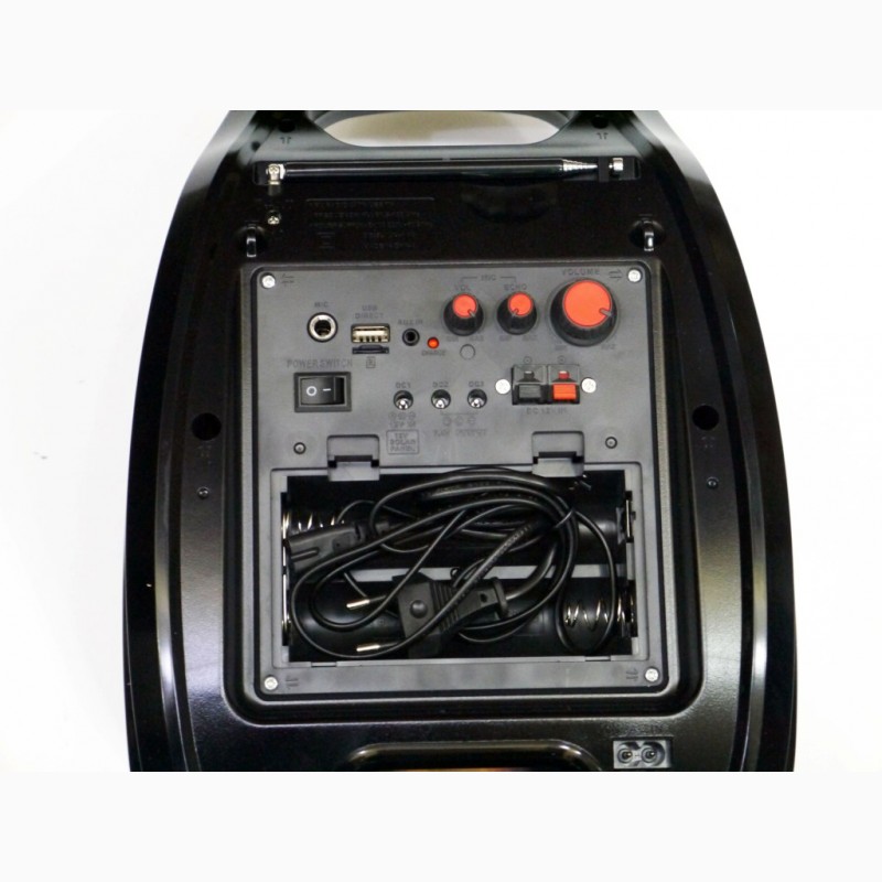 Фото 8. Golon RX-810BT Беспроводная портативная bluetooth колонка - чемодан с караоке