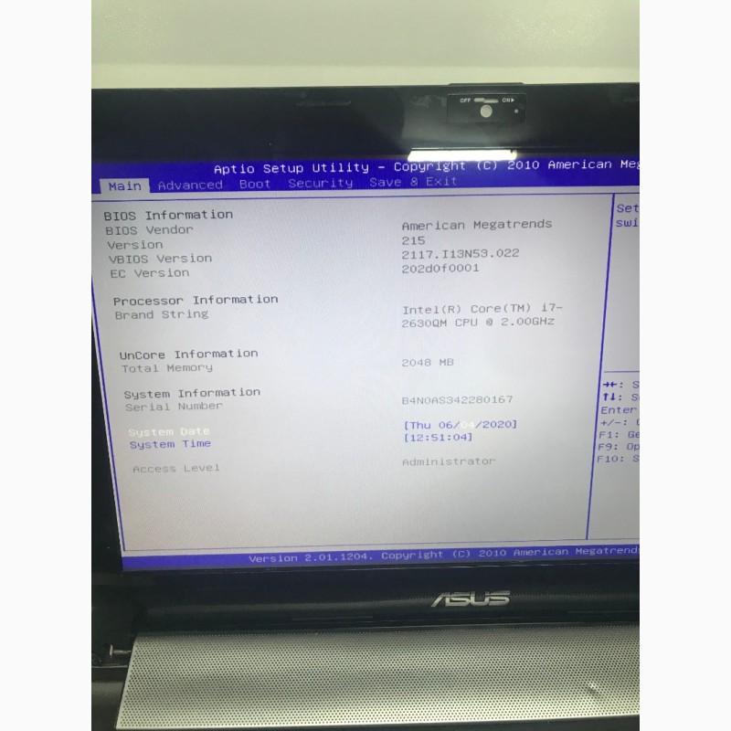 Фото 11. Игровой ноутбук Asus N53S core i7, GeForce (сильно бу)