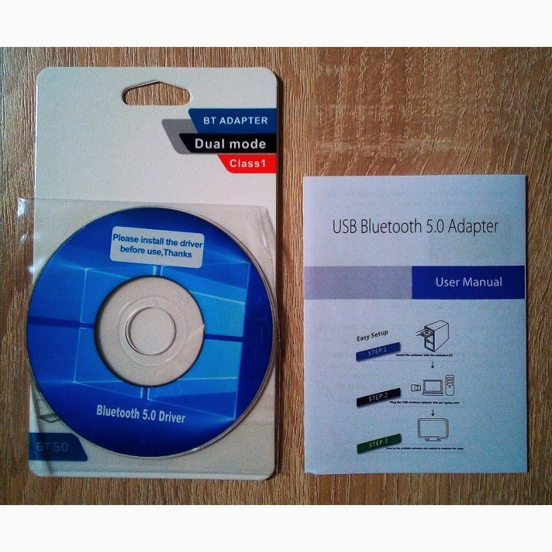 Фото 3. Bluetooth 5.0 USB адаптер 1 класса + Антенна 9дБи
