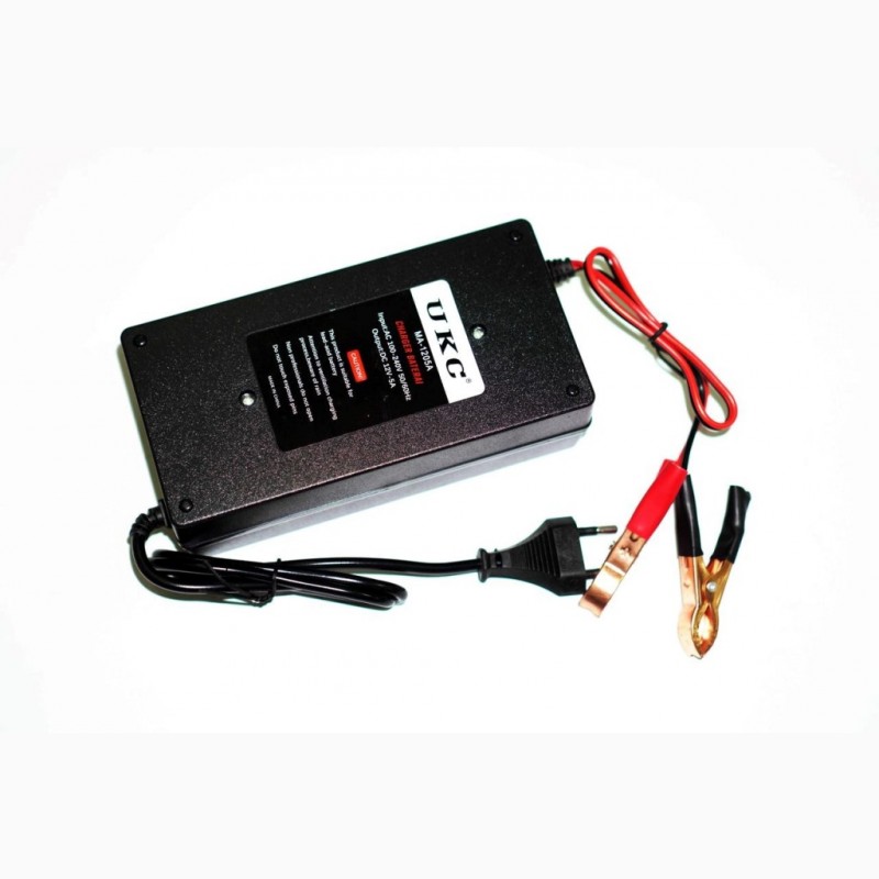 Фото 3. Автомобильное зарядное устройство 12 вольт 5 ампер UKC Battery Charger 5A