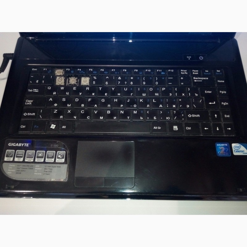 Фото 6. GigaByte E1500 мощный и надежный ноутбук