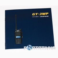 Радіостанція портативна baofeng gt-3wp – 5вт, водонепроникна